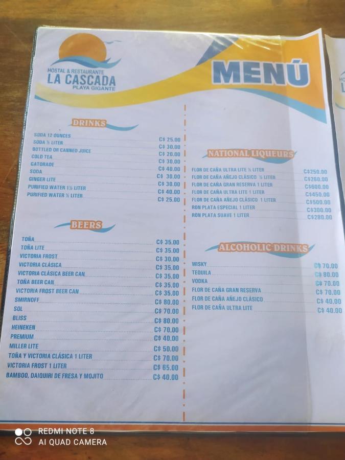 La Cascada Hostel & Restaurant Rivas Exteriör bild